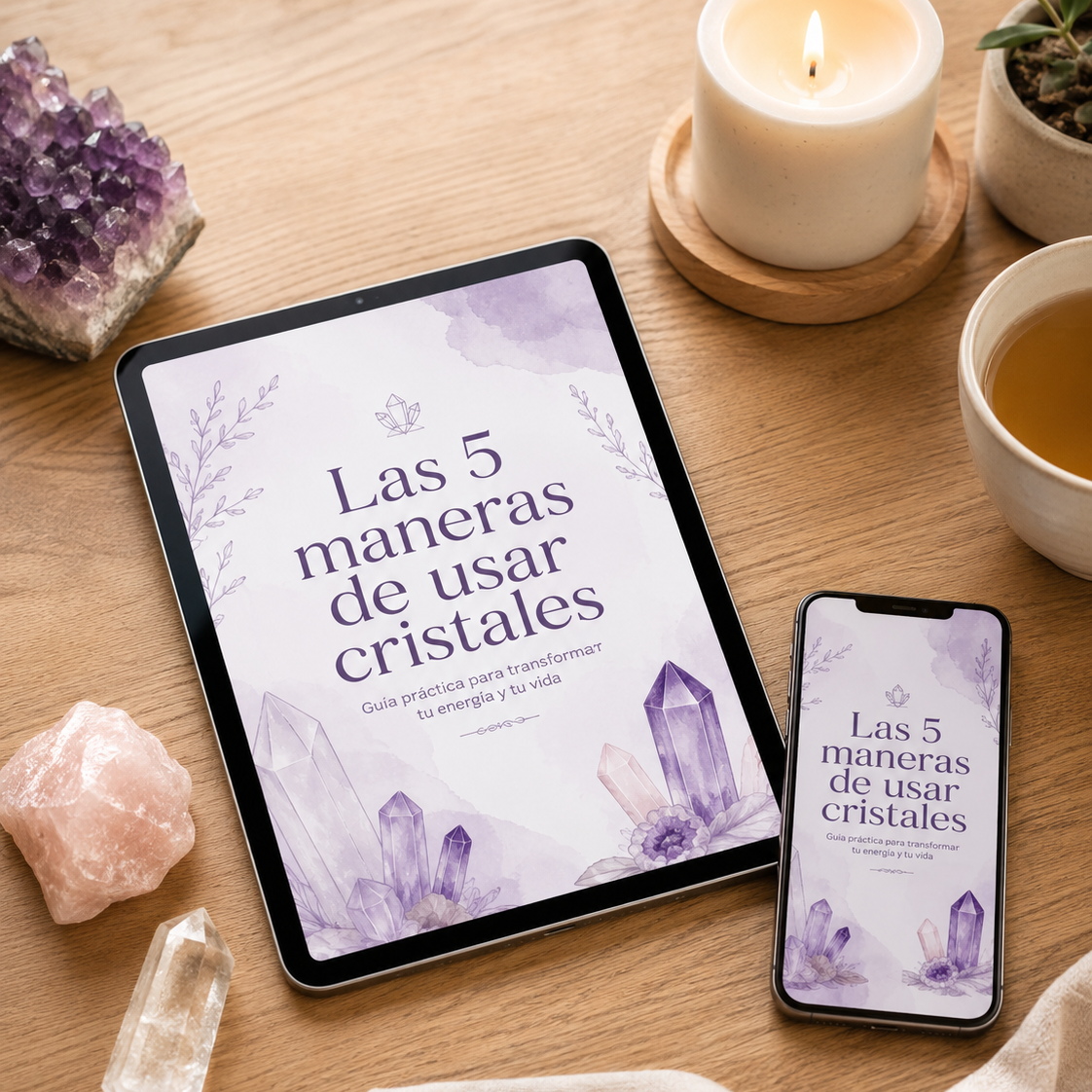 Descubre el poder de los cristales